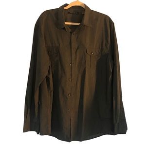 Grey Long sleeve men’s shirt Sz xxl by Axist